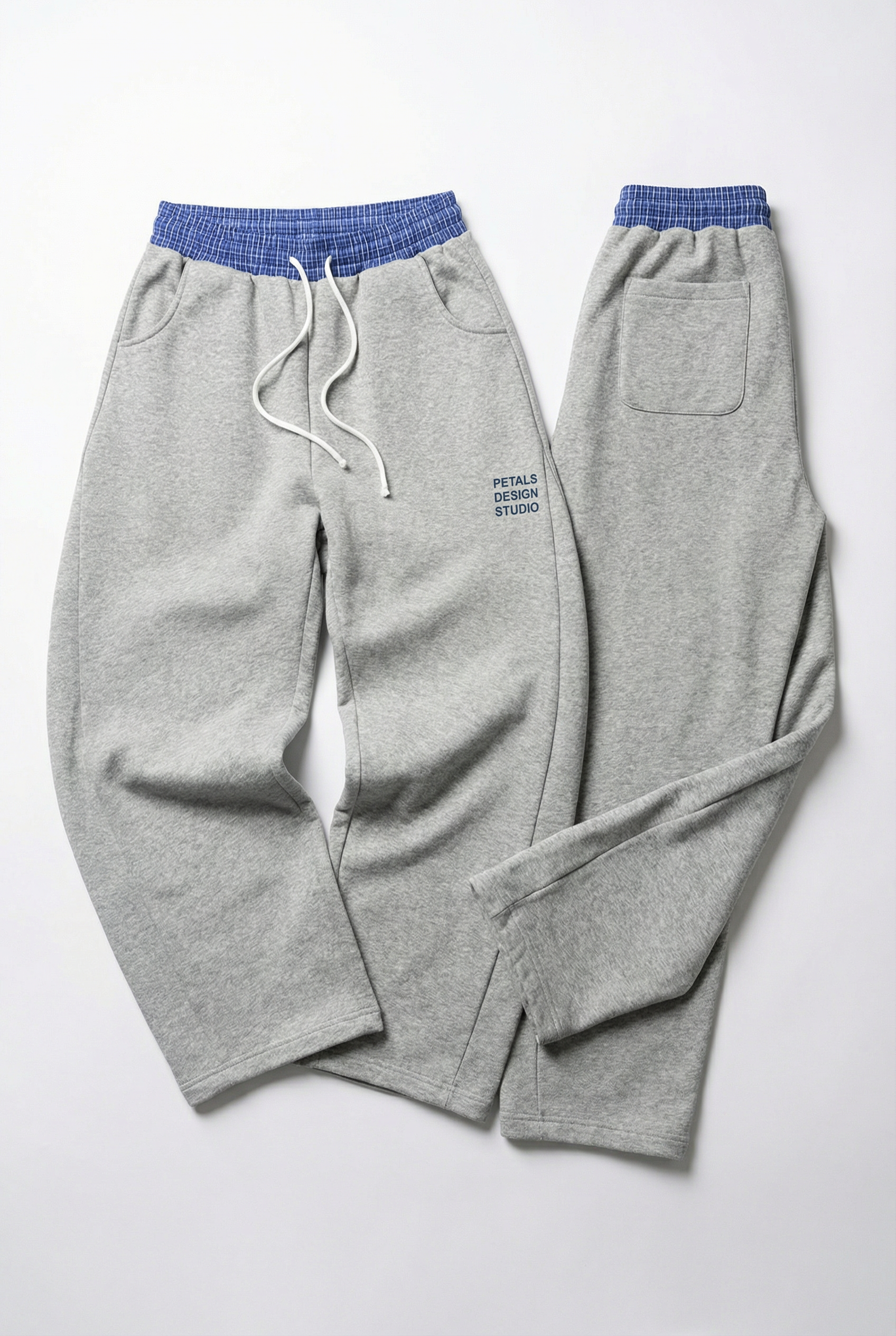 Petals Boxer Sweats in Grey