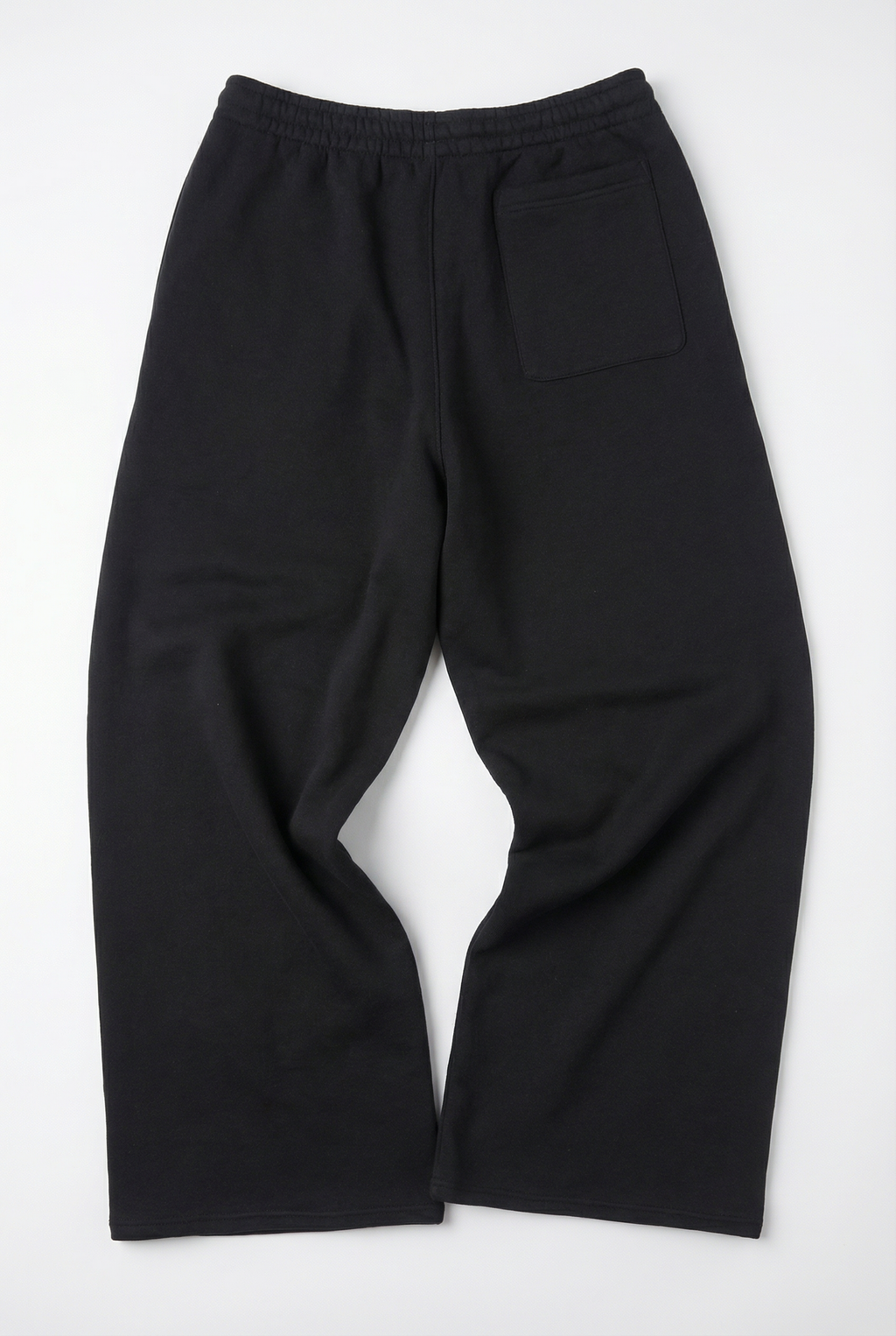 CORE: 380 GSM Straight Leg Sweatpants in Black