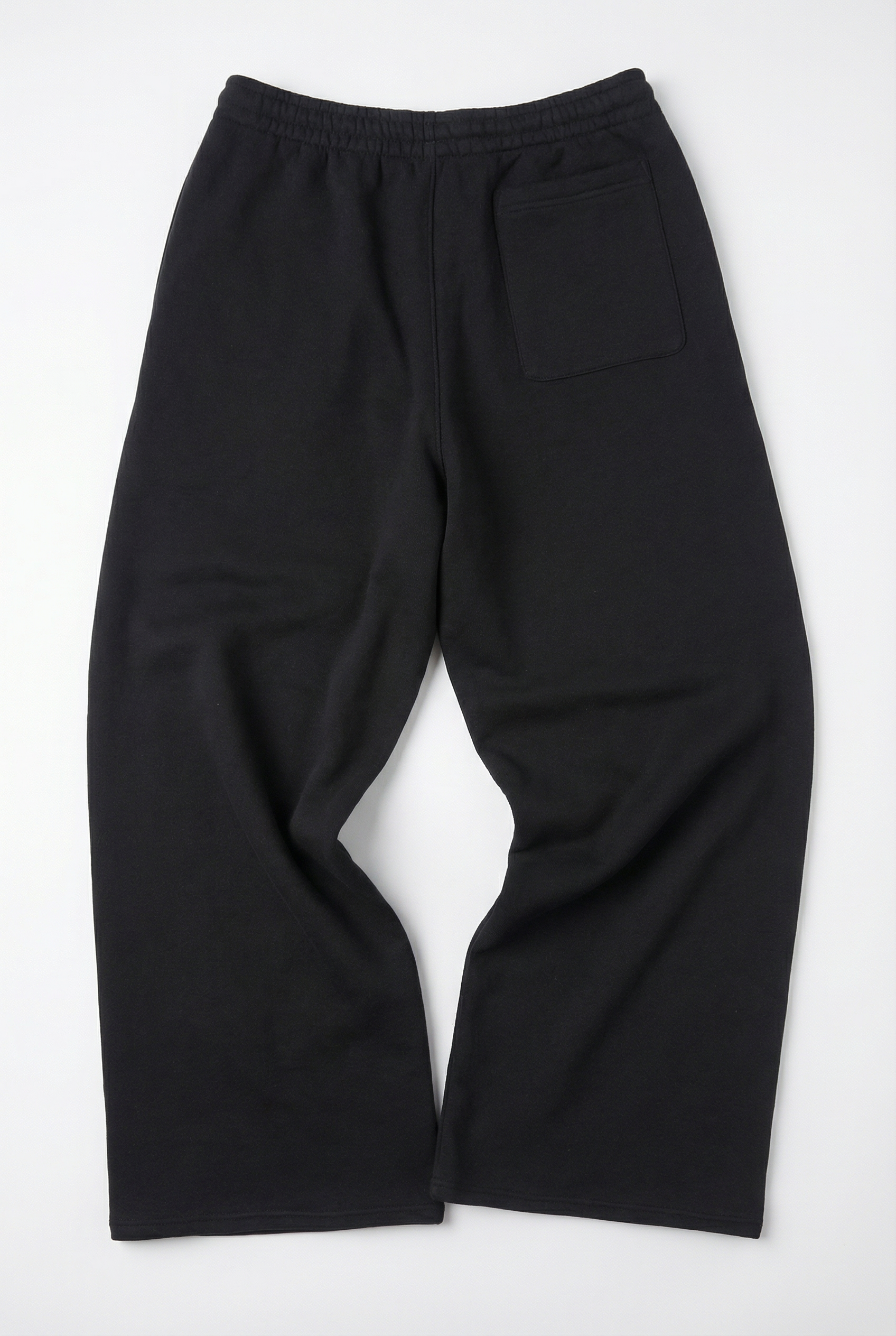 CORE: 380 GSM Straight Leg Sweatpants in Black