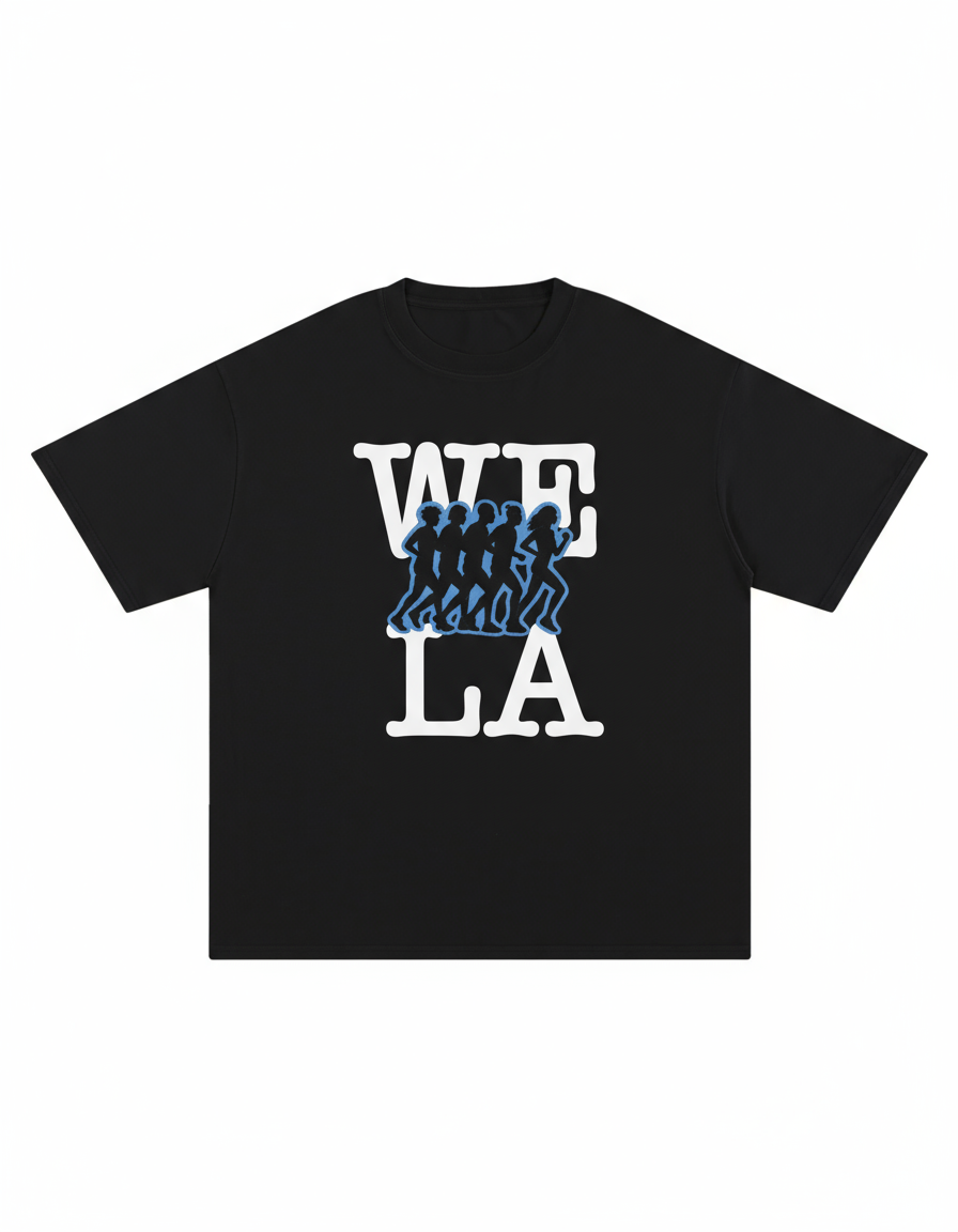 LA Run Club Tee in Black