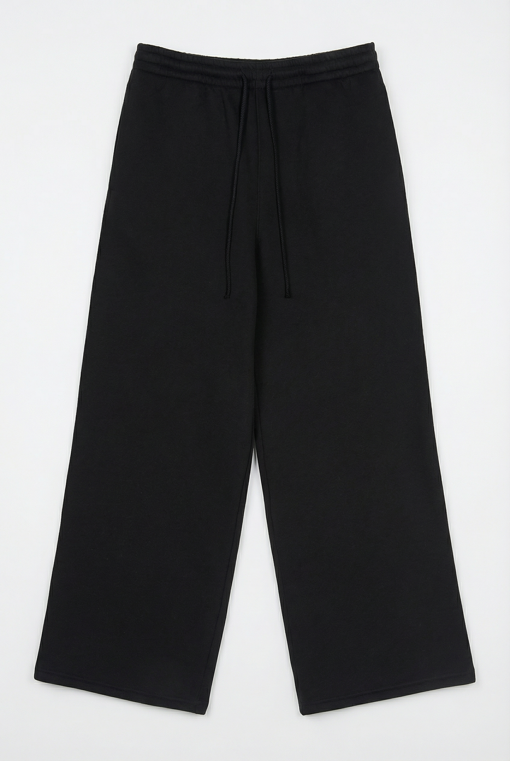 CORE: 380 GSM Straight Leg Sweatpants in Black