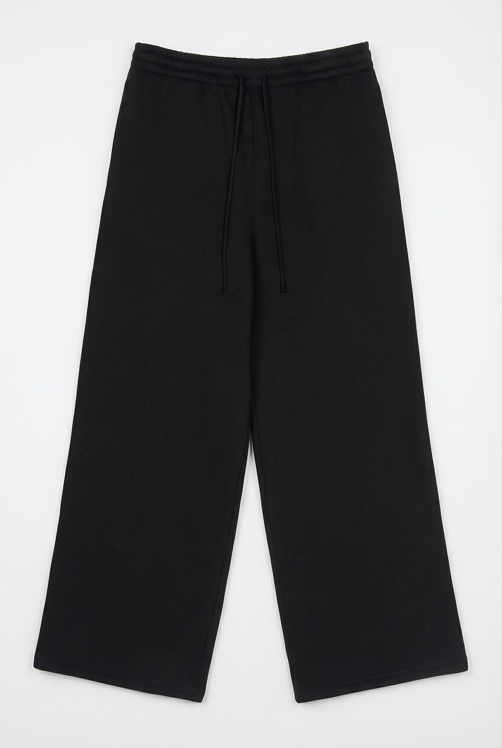 CORE: 380 GSM Straight Leg Sweatpants in Black