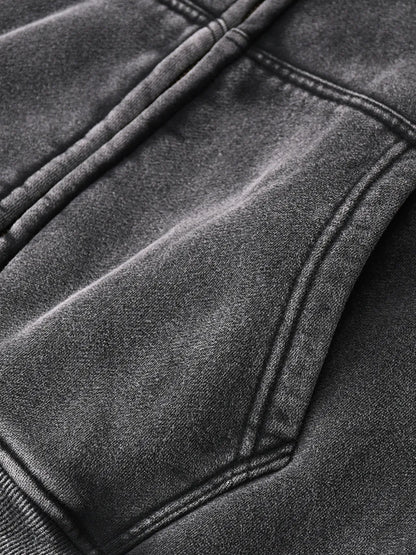 MB Tribute Zip-Up Boxy Hoodie