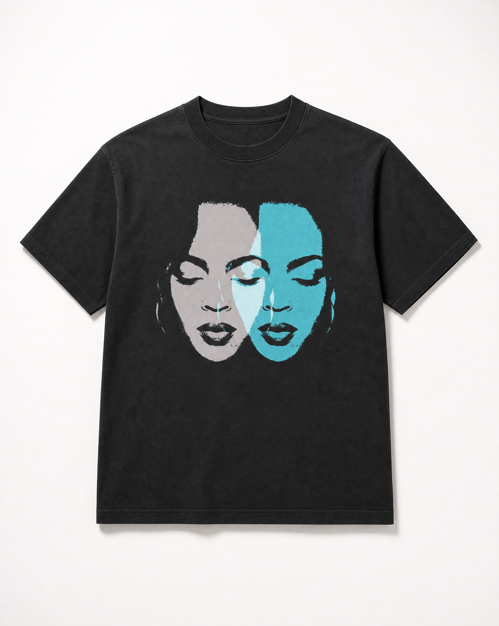 Lost Ones Vintage Washed Tee in Black