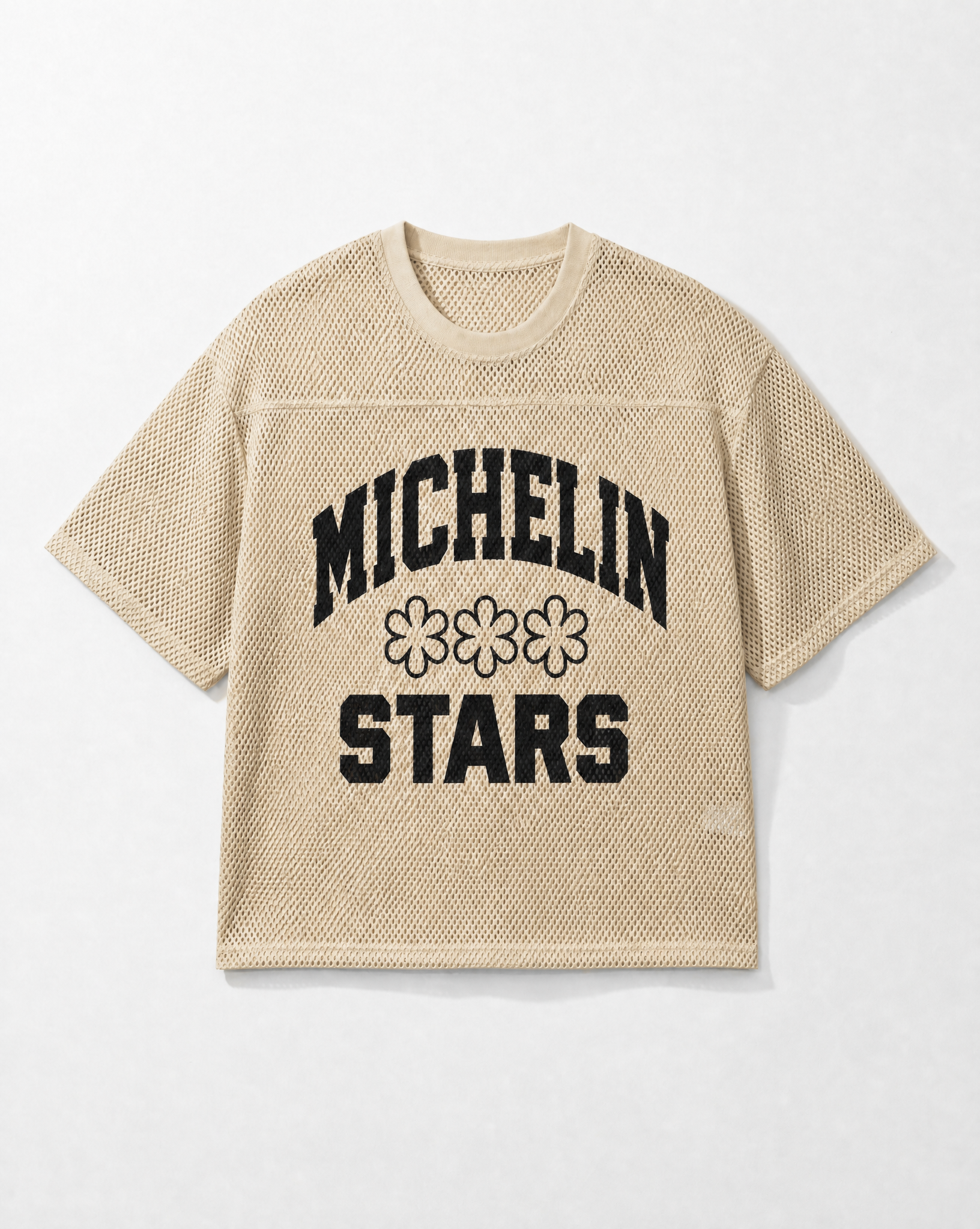 Michelin Mesh Tee in Sand