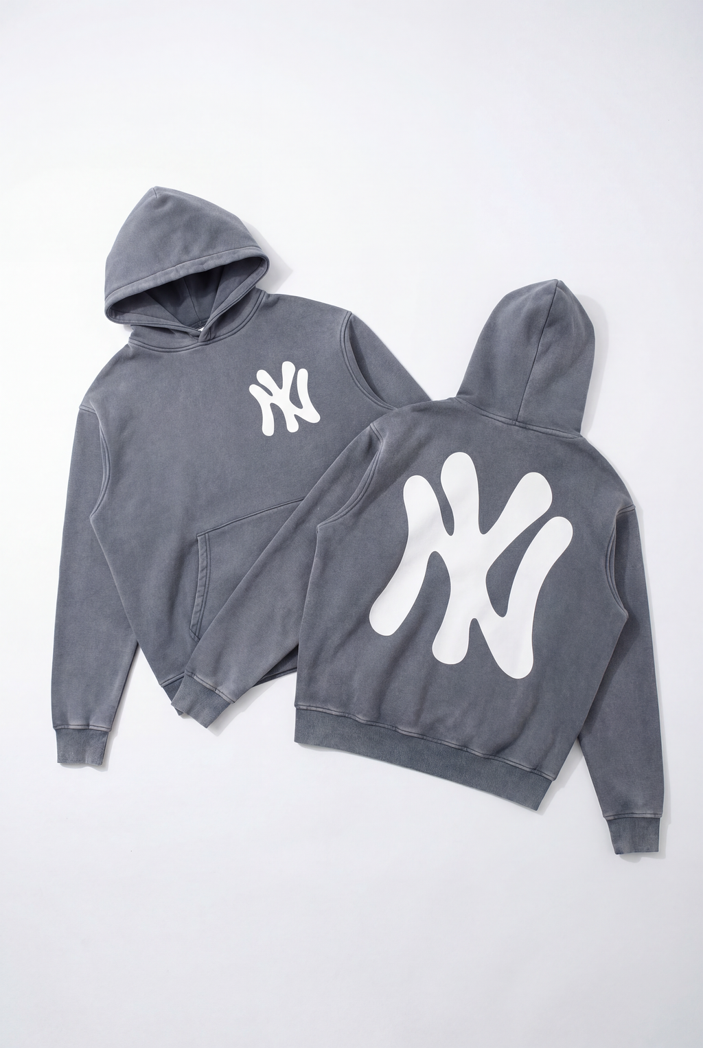 NY Bootleg Vintage Washed Hoodie