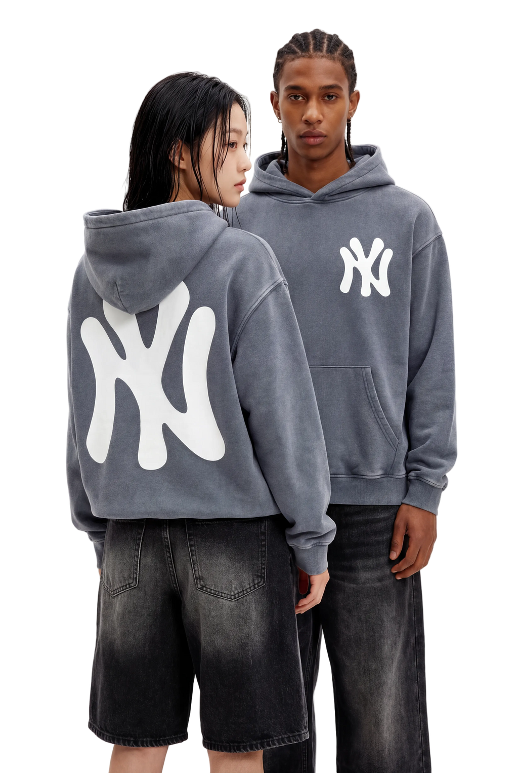 NY Bootleg Vintage Washed Hoodie
