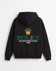 Timin’ Shooting Team Boxy Hoodie - Black / S