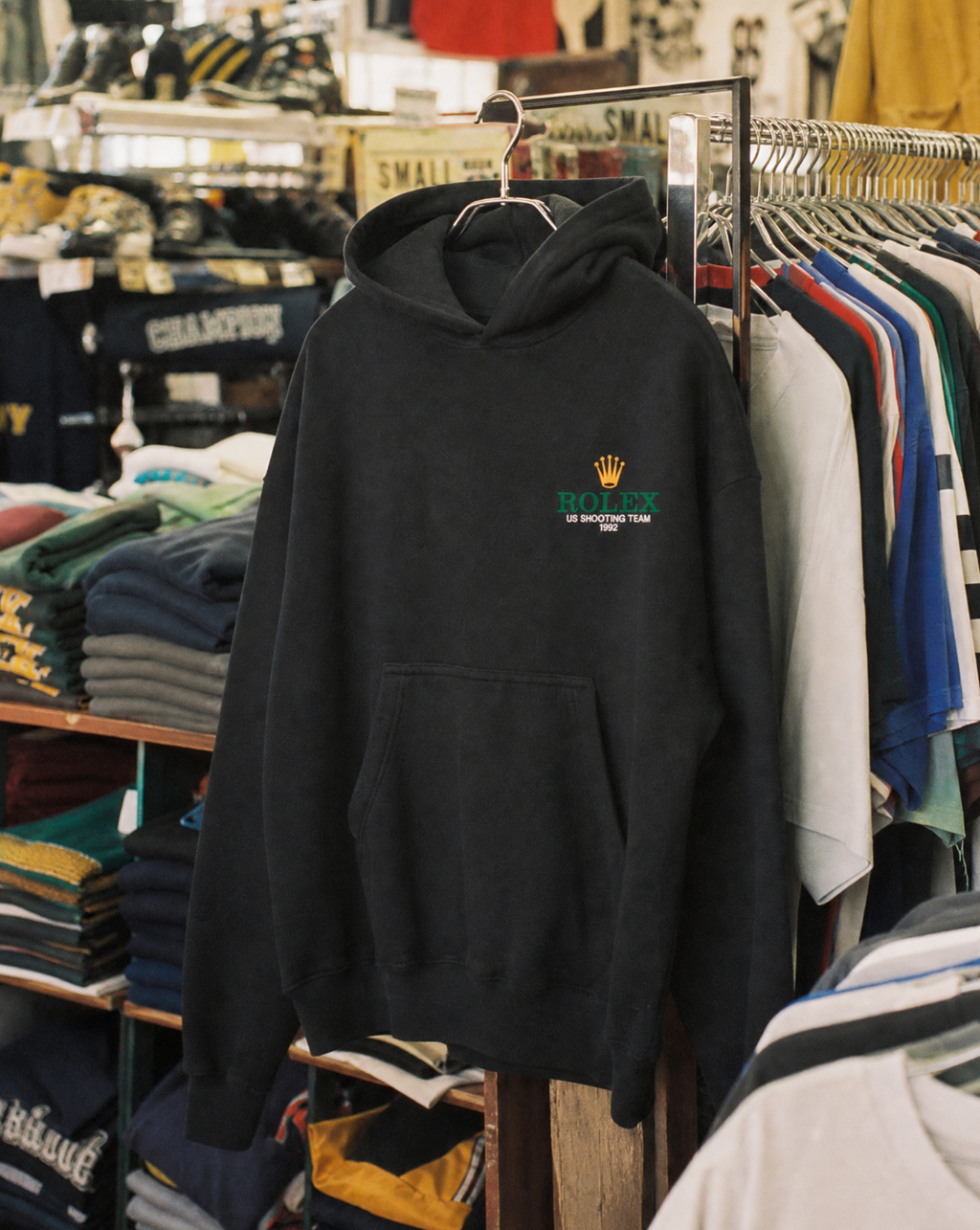 Timin’ Shooting Team Boxy Hoodie