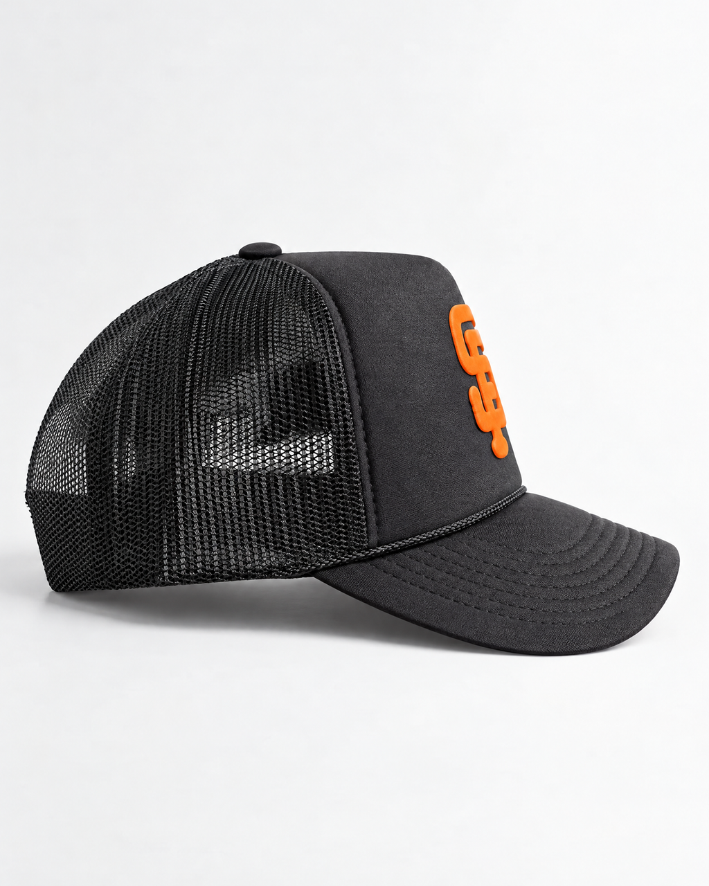 Inflated SF Trucker Hat in Black