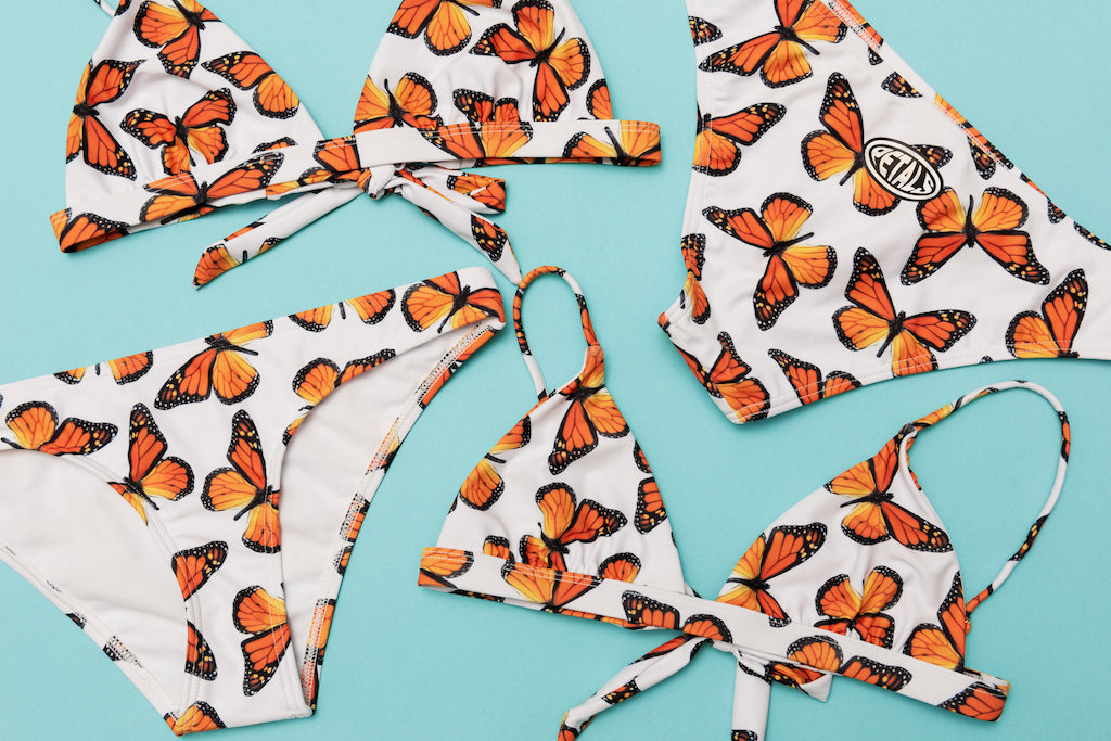 Butterfly Effect Cheeky Bikini Bottom - Petals and Peacocks