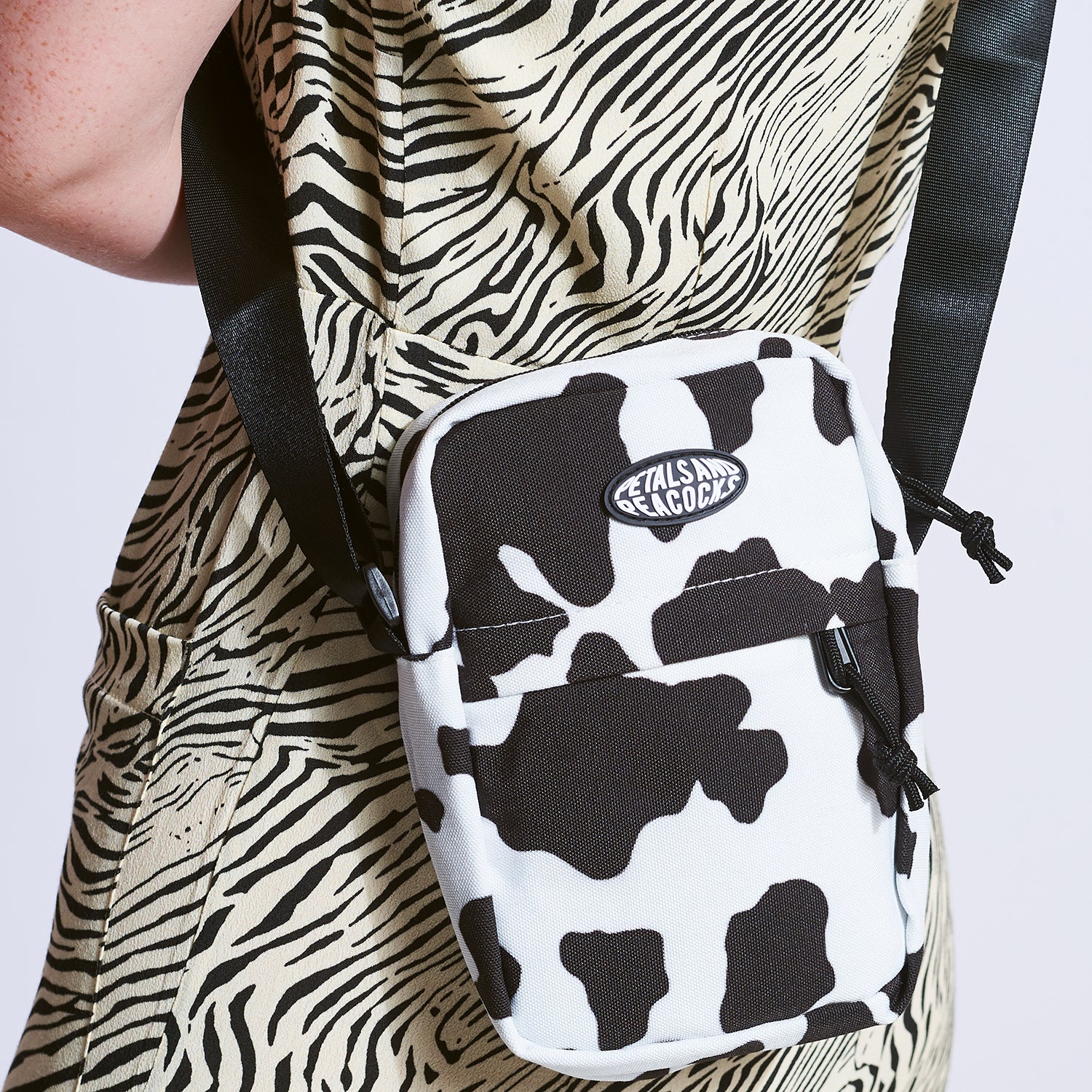 Cow Shoulder Bag - Petals and Peacocks