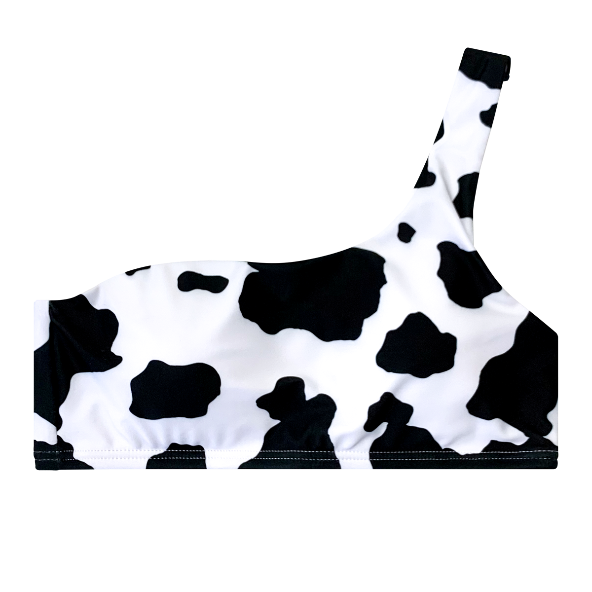 Mooo'd Cow Print Bikini Top