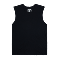 Destroyed Tank Top in Black