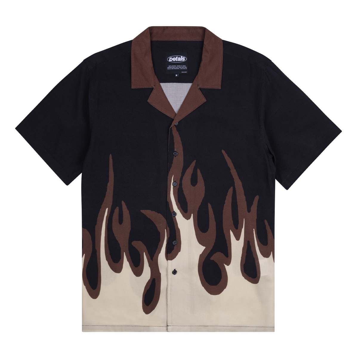 <transcy>Chemise de vacances effet papillon</transcy>