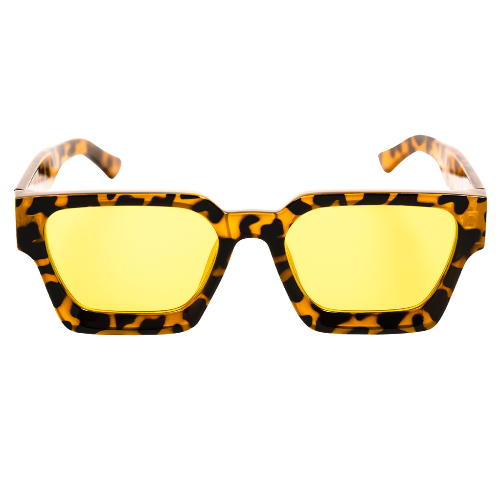 Optimistics Sunglasses in Yellow Tortoise