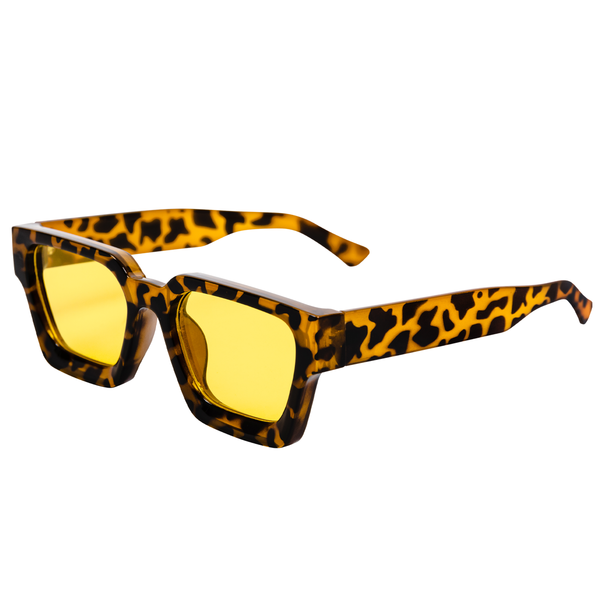 Optimistics Sunglasses in Yellow Tortoise