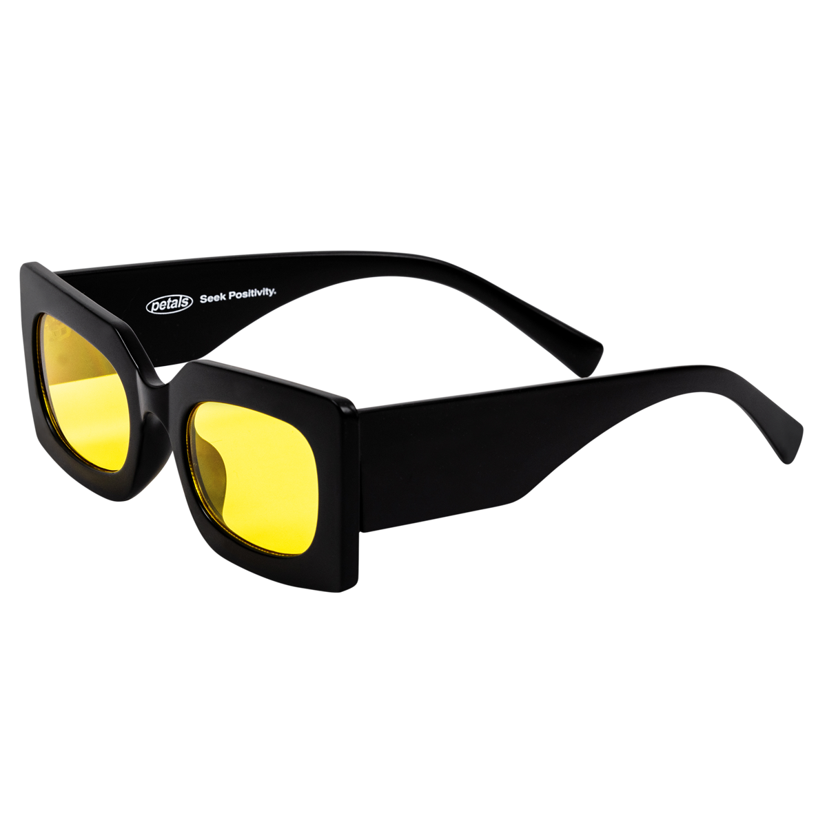 <transcy>Lunettes de soleil Nevermind en noir</transcy>