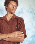 Jumbo Cords Button-Up in Bark