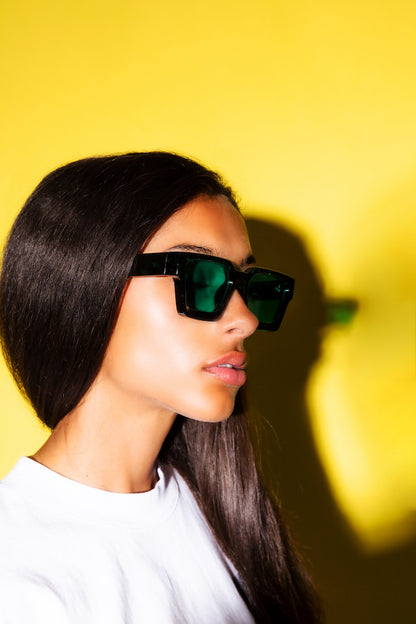 <transcy>Lunettes de soleil Nevermind en noir</transcy>
